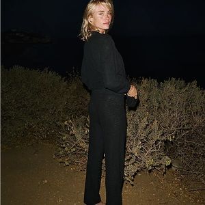 Free People Malibu Solid Pant Surf Set NWT Medium